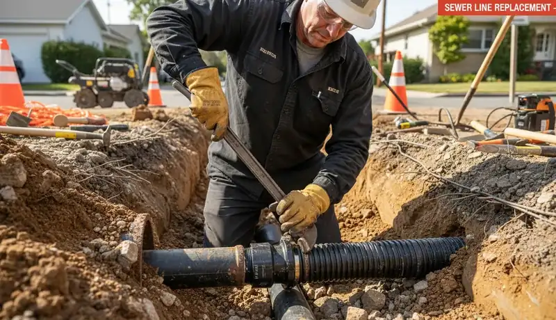 Sewer Line Replacement in Citrus Heights, CA